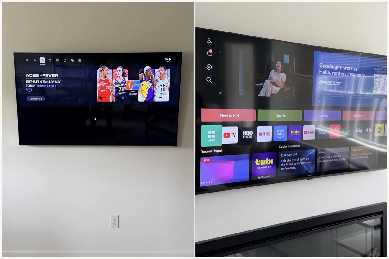 65"  installation in Corcoran