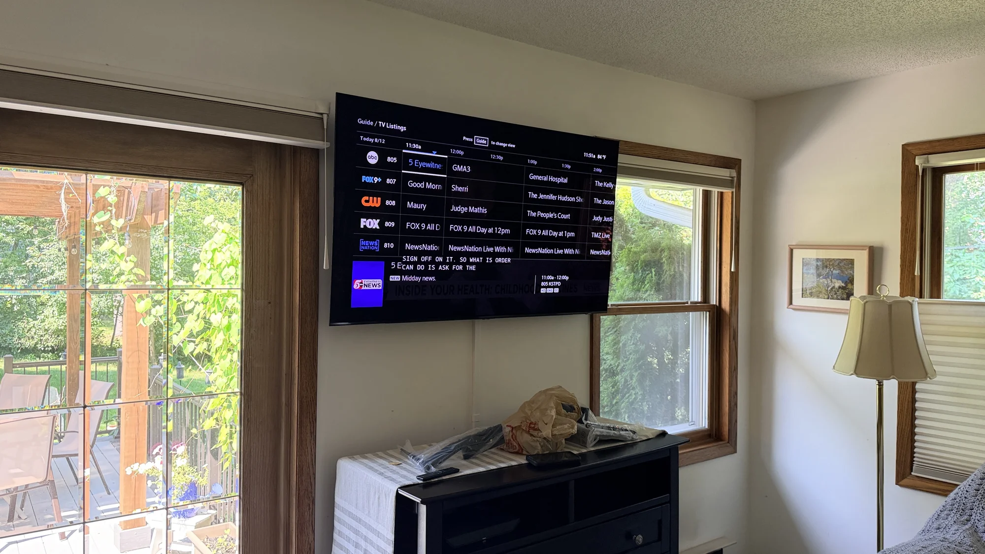 65"  installation in Minnetonka