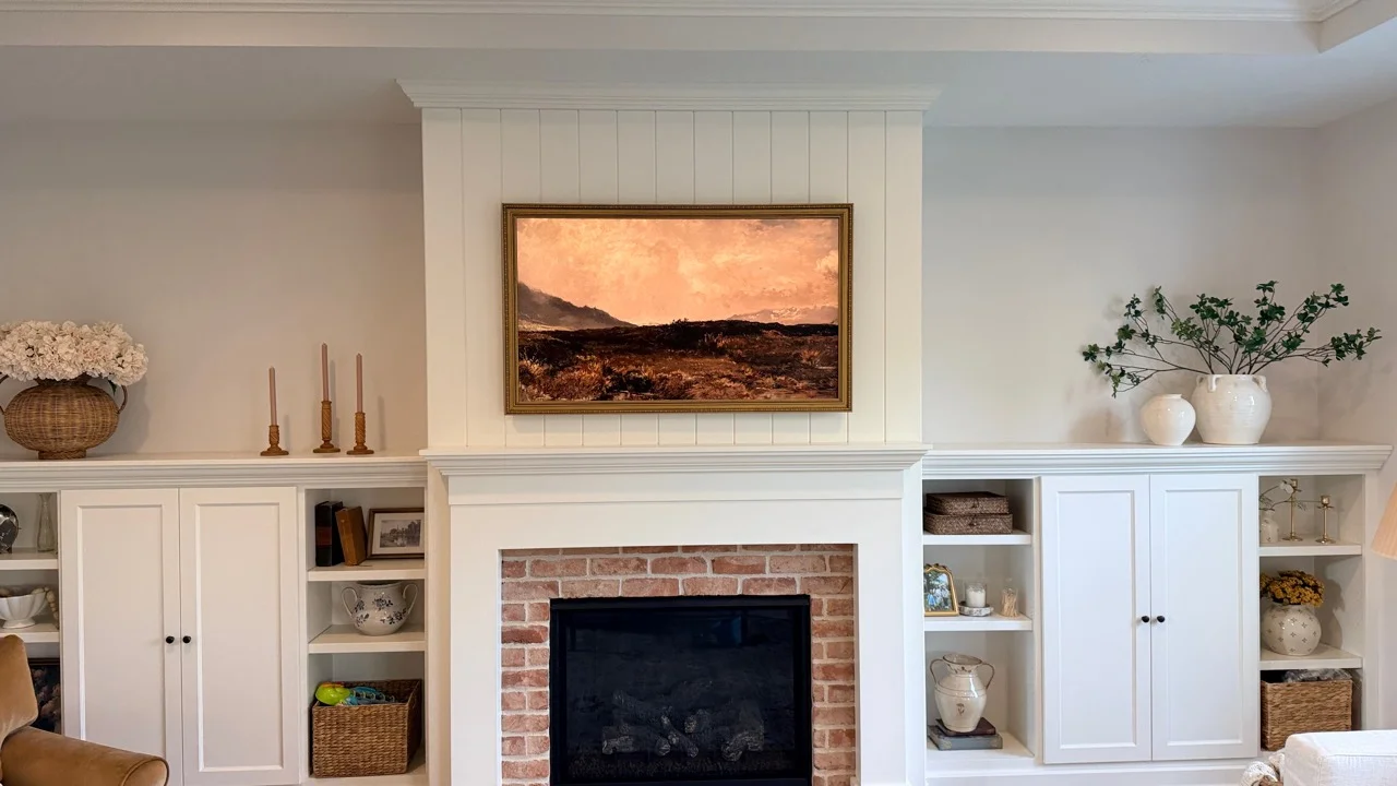 55" Samsung Frame installation in Champlin