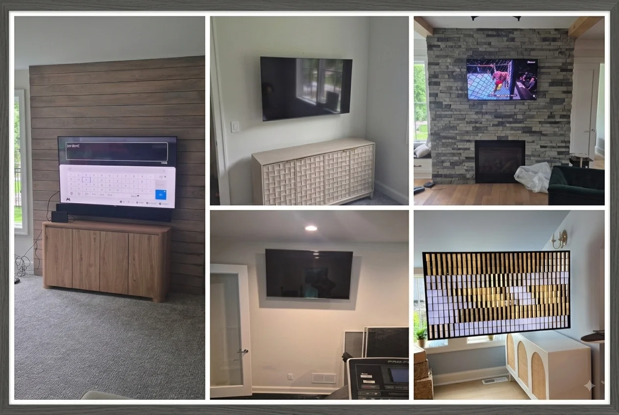 55" Samsung Frame installation in Excelsior