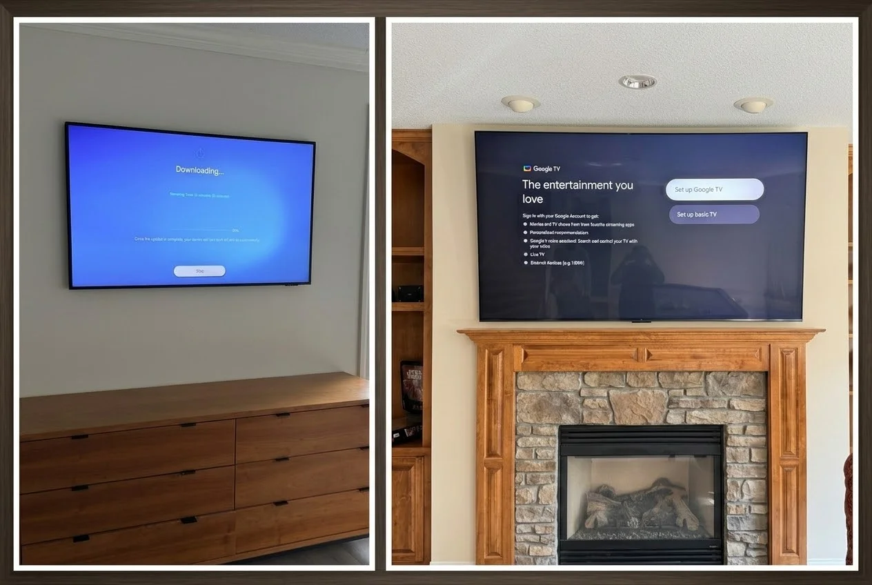 85" Samsung Frame installation in Minneapolis