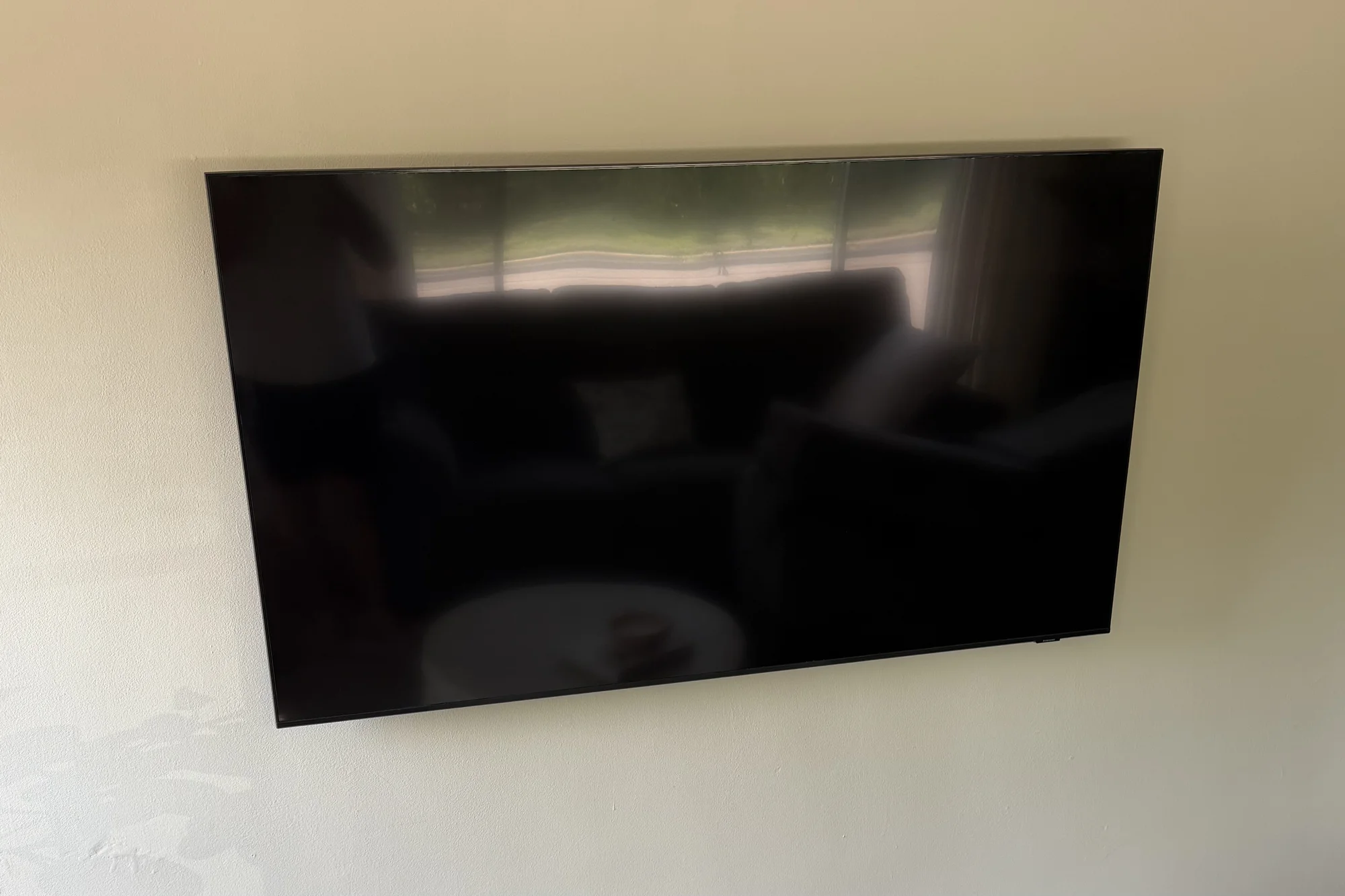 55" Samsung installation in Minneapolis