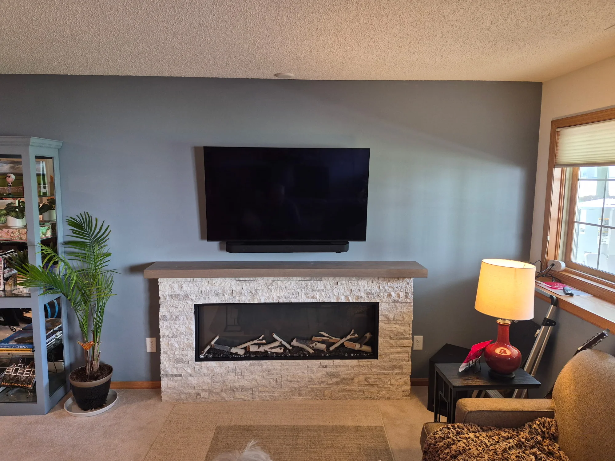 55" installation in Lakeville
