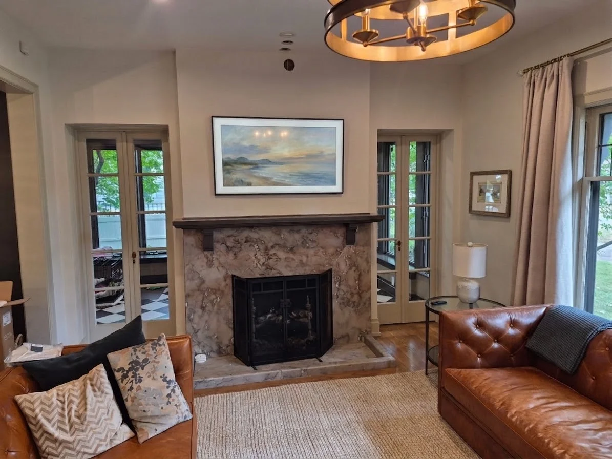 55" Samsung Frame installation in Minneapolis