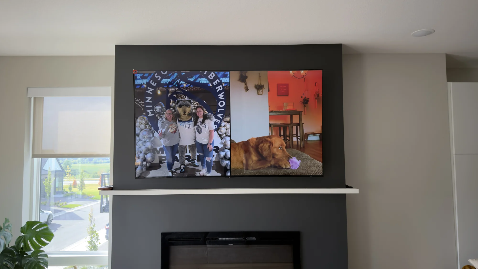 75"  installation in Maple Grove
