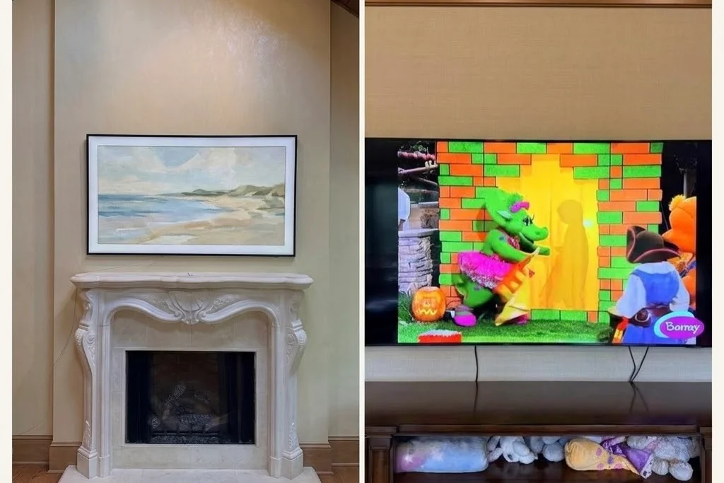 65" Samsung Frame installation in Chaska