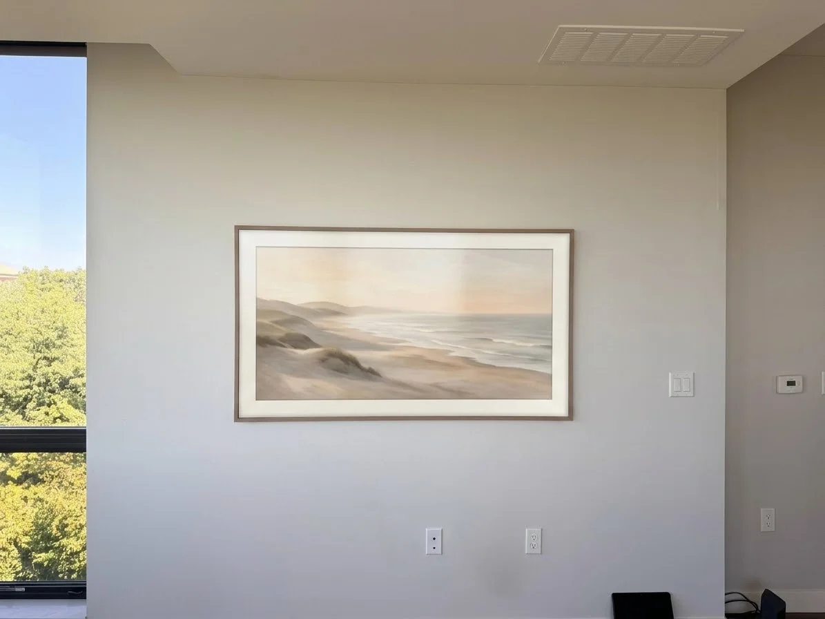 65" Samsung Frame installation in Minnetonka