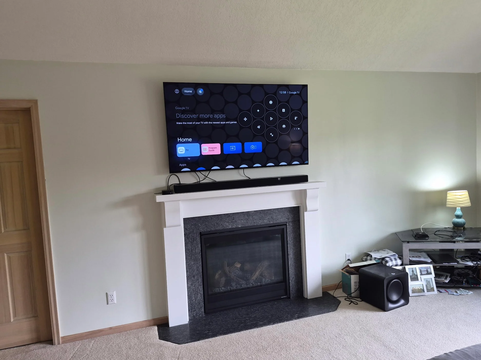 65" installation in Eden Prairie