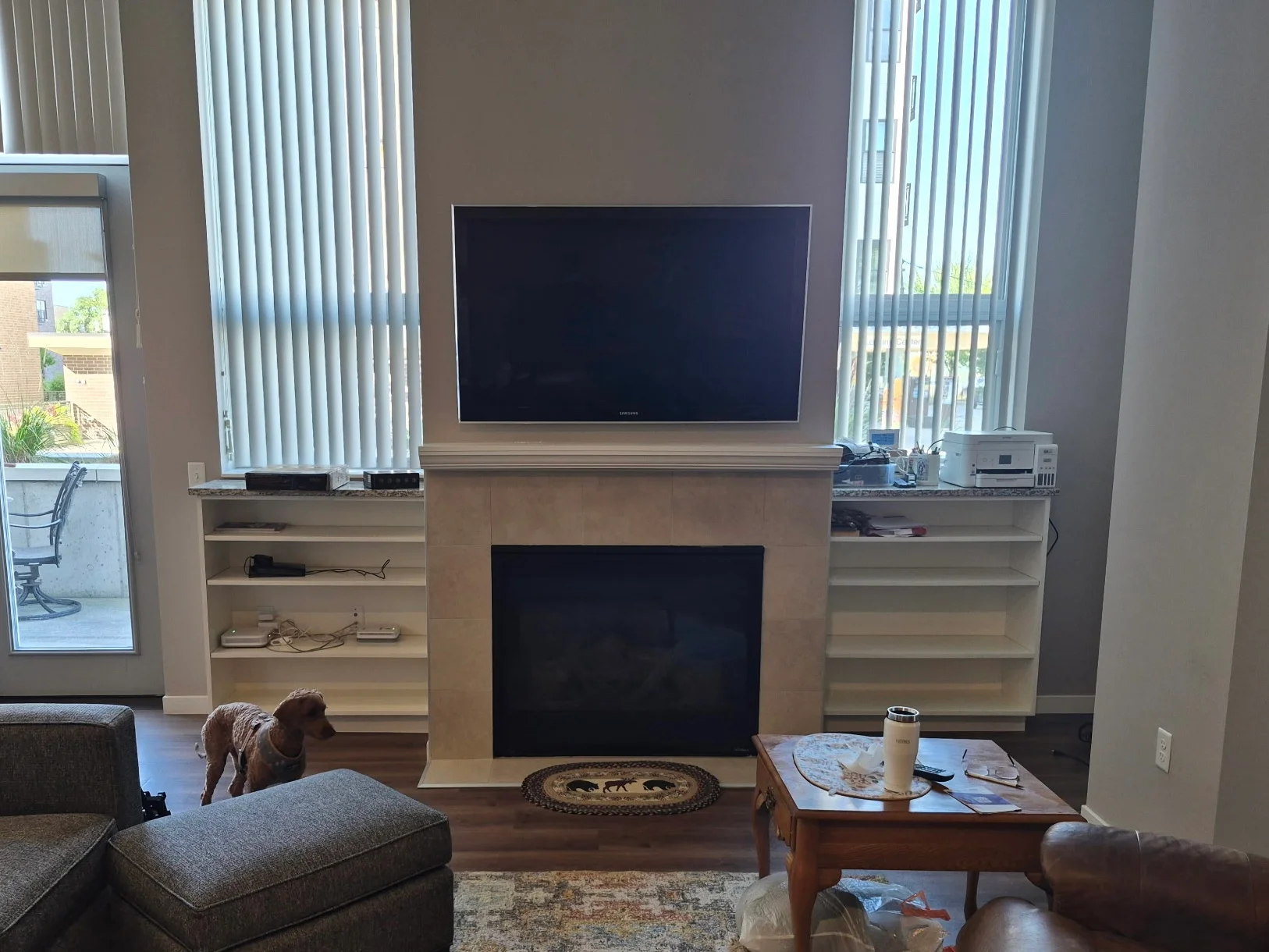 55"  installation in Hopkins