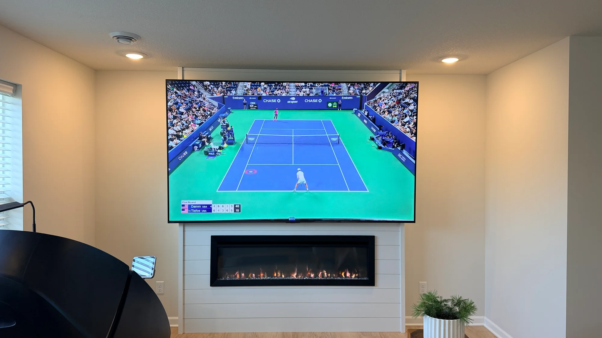 100"  installation in Waconia