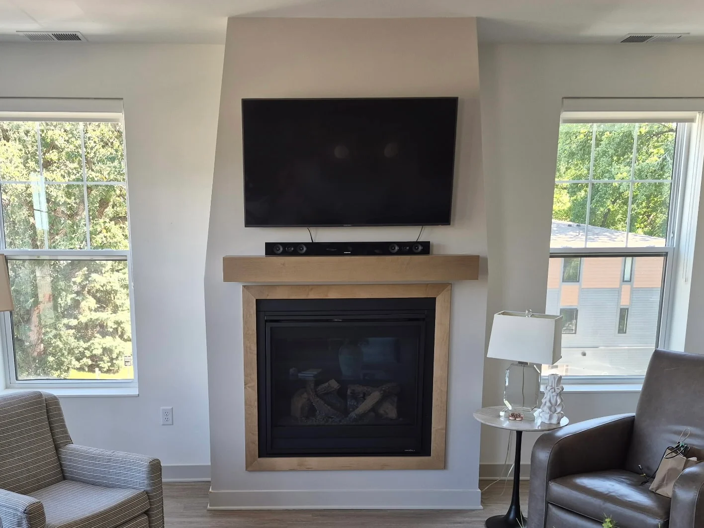 50" installation in Edina