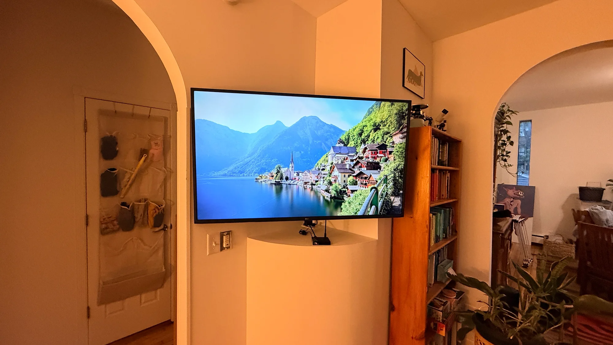 55" TV installation in Minneapolis
