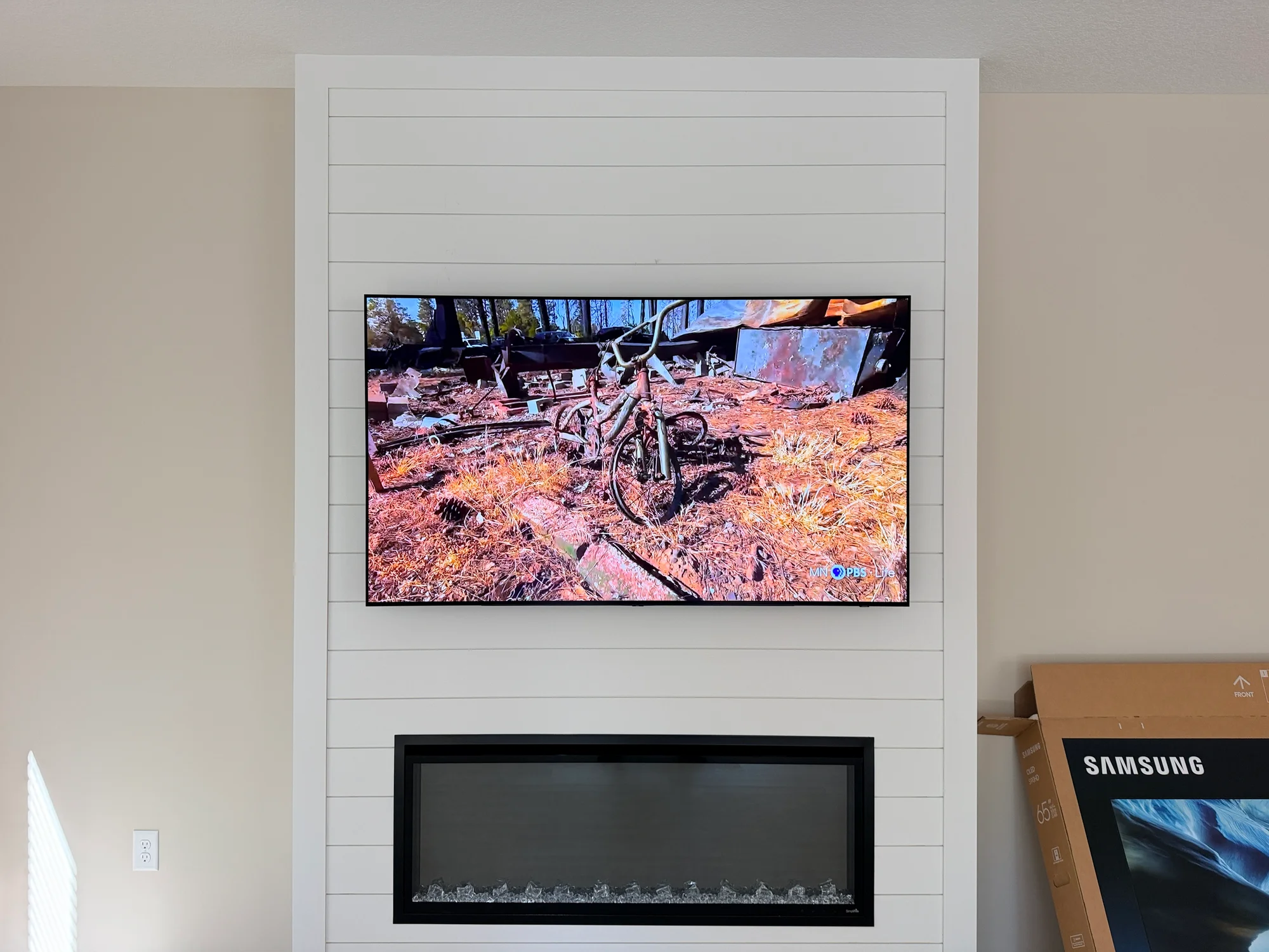 65"  installation in Minnetonka