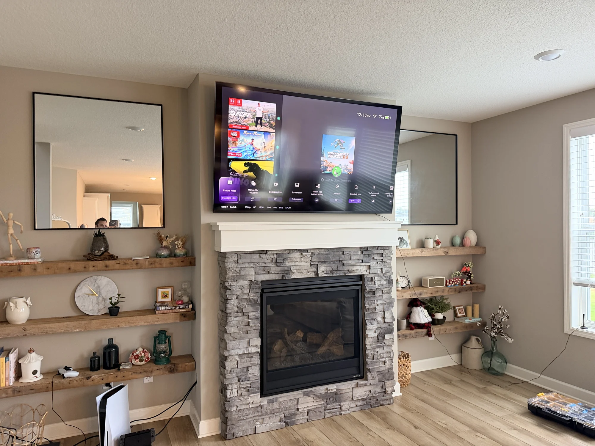75"  installation in Waconia