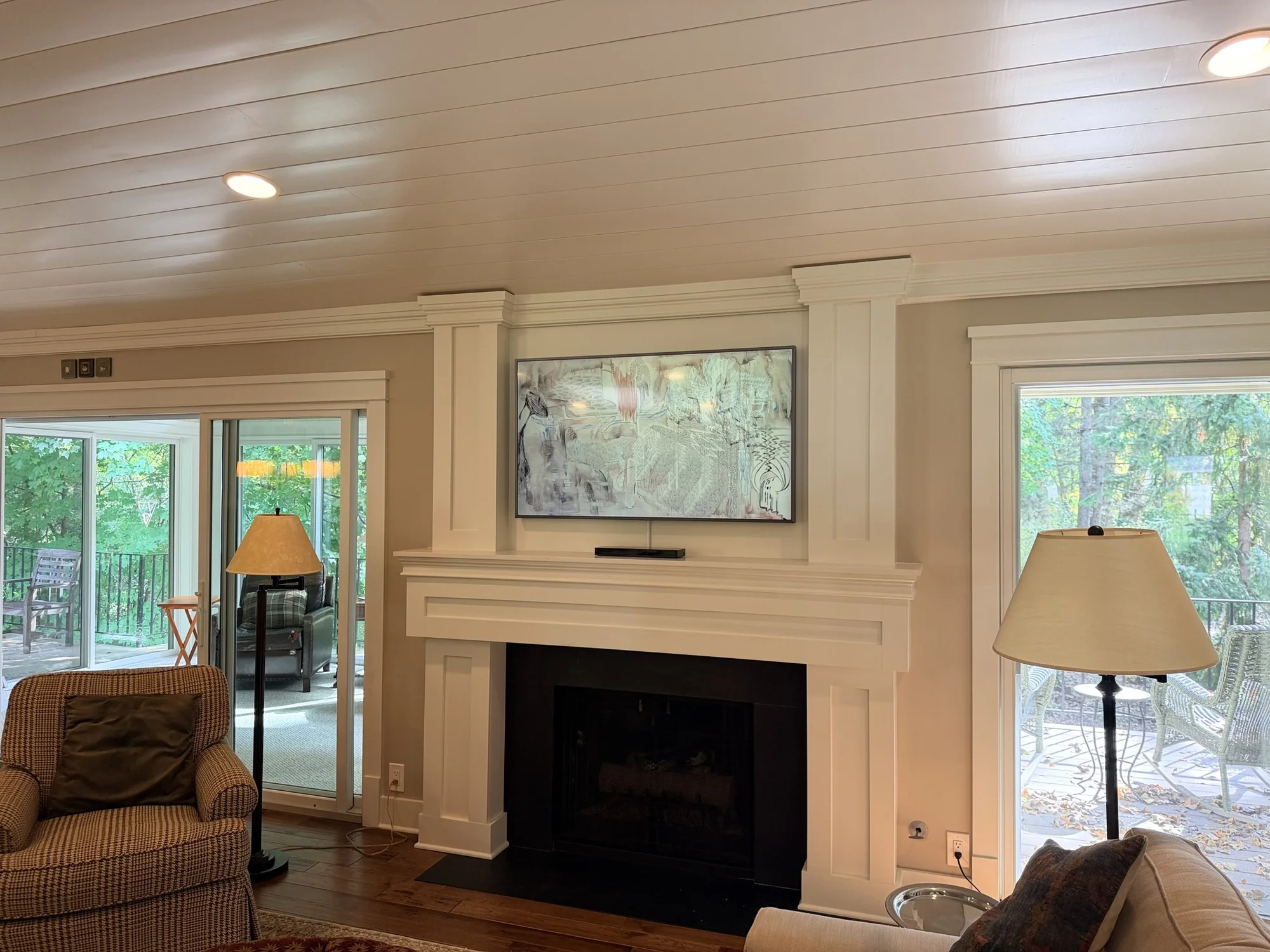 55" Samsung Frame installation in Excelsior