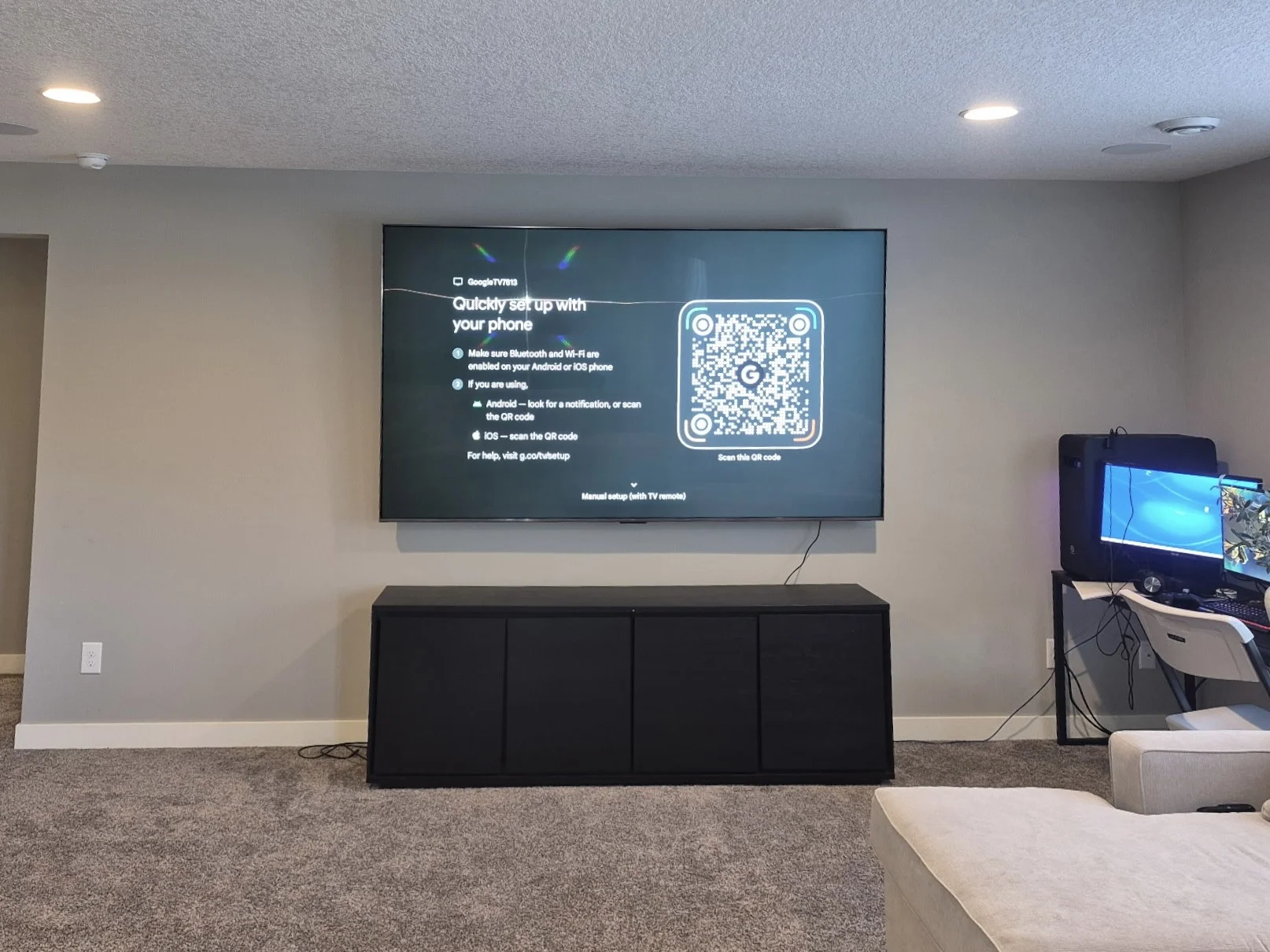 100" installation in Saint Michael