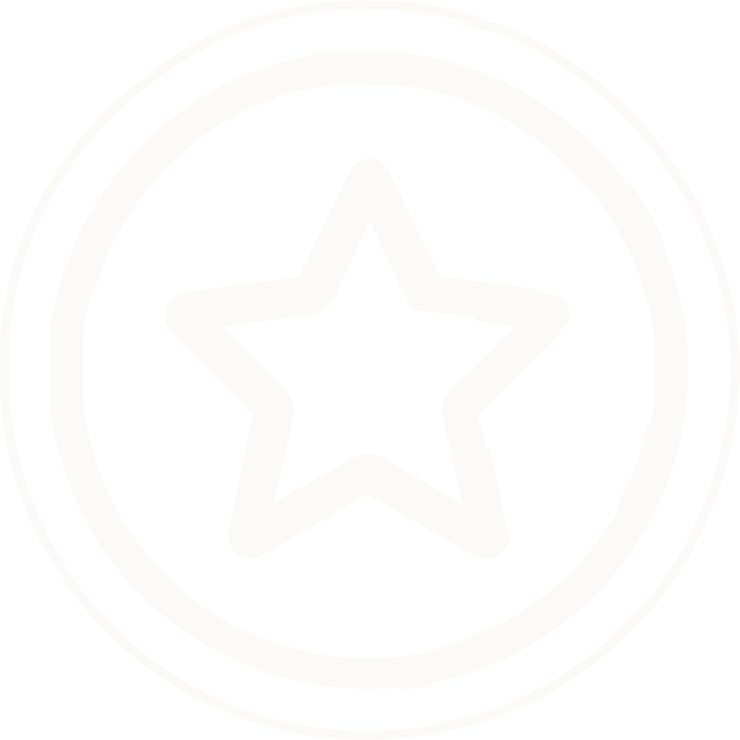 White outlined star centered inside two concentric circles on a black background symbolizing a medal or award.