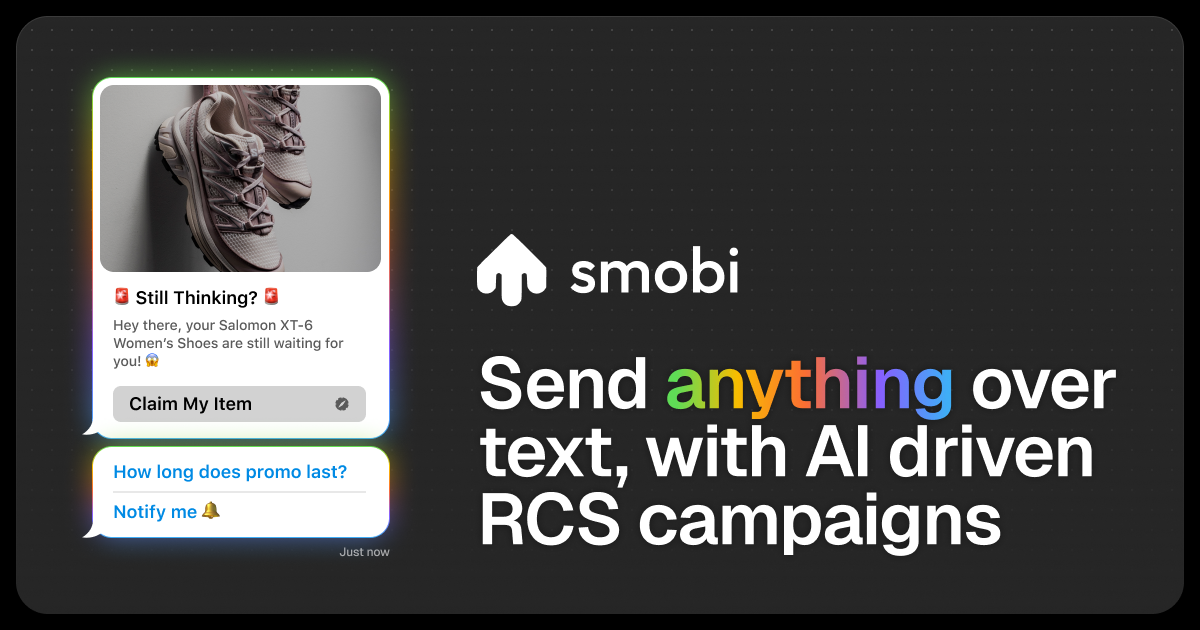 Build AI-Powered SMS & RCS Agents logo