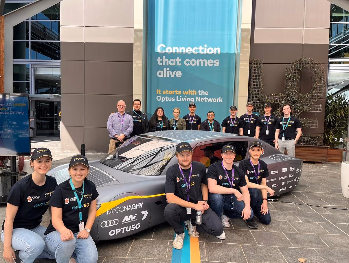 Optus and Sunswift Racing