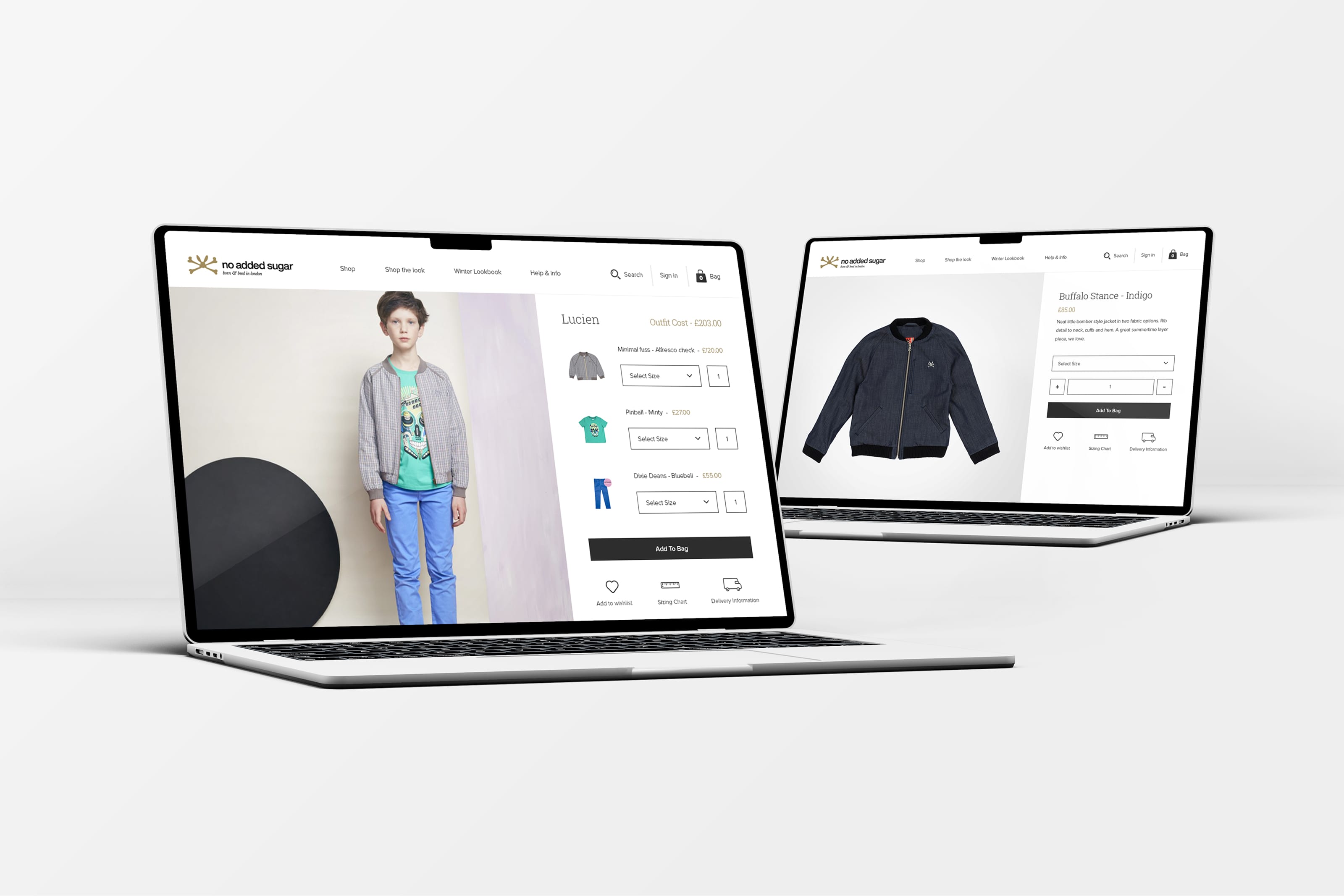 Custom Magento eCommerce Website For No Added Sugar Product Page