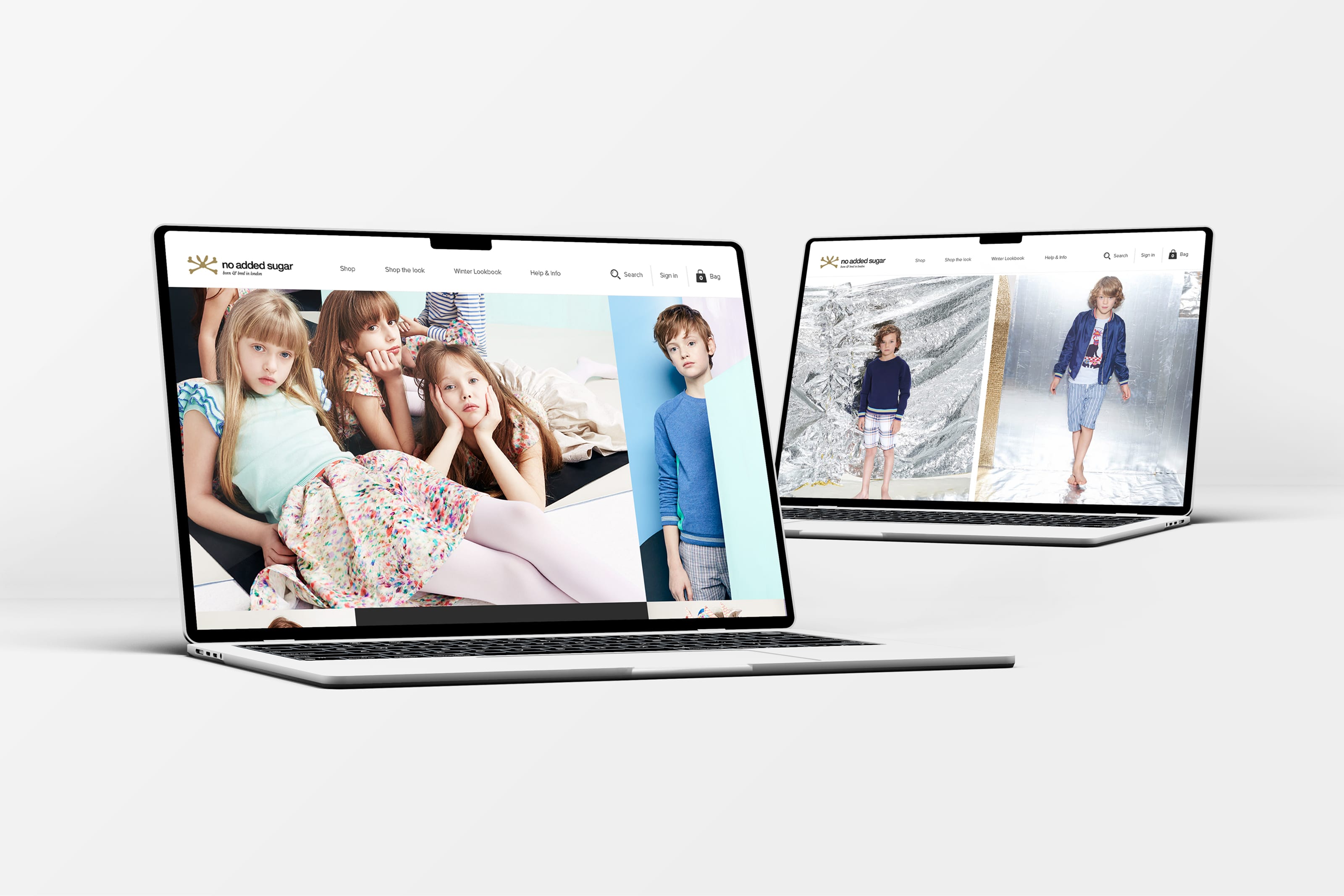 Custom Magento eCommerce Website For No Added Sugar  Homepage