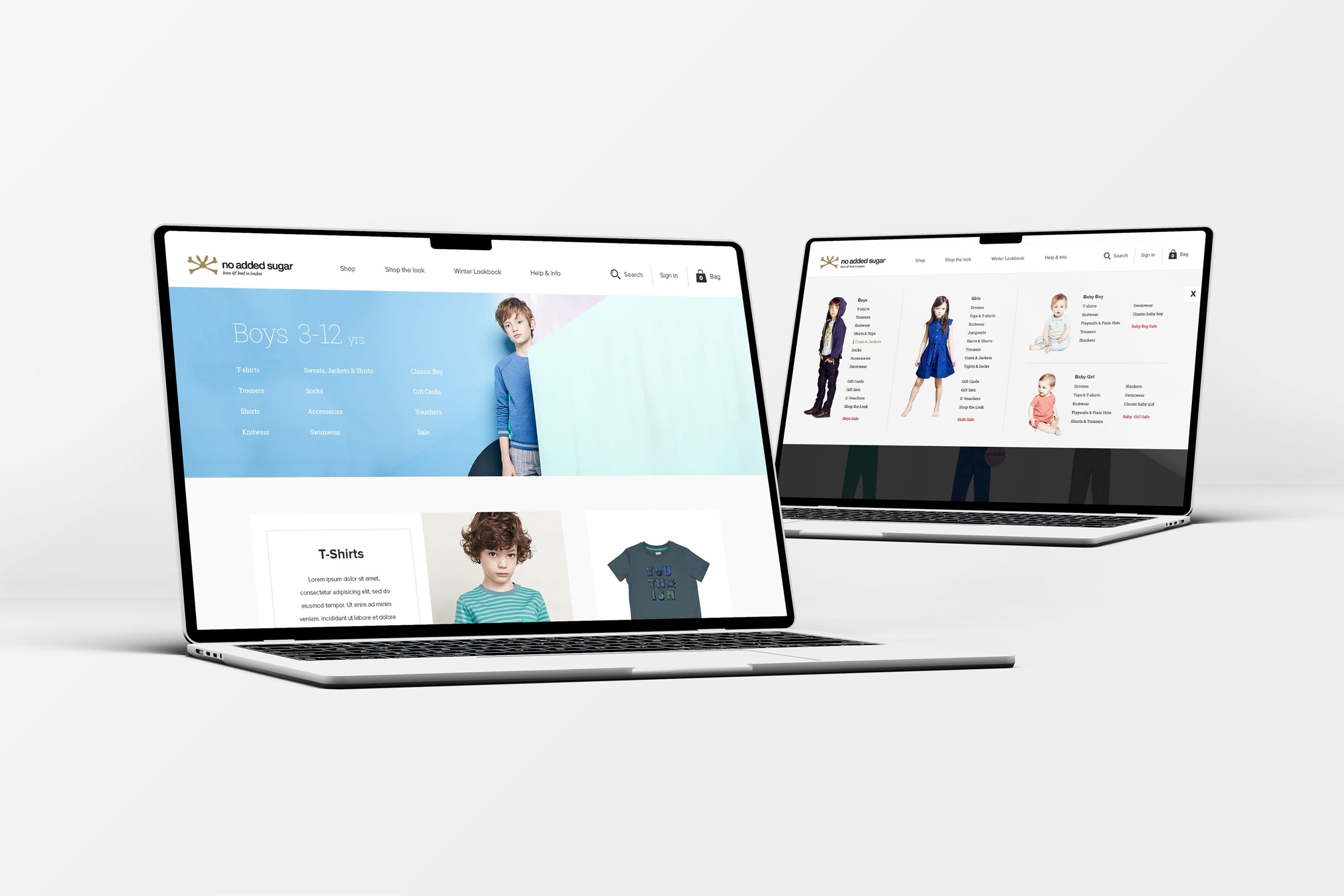 Custom Magento eCommerce Website For No Added Sugar Product Listing