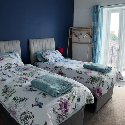 The Hideaway Hunstanton Blue Room