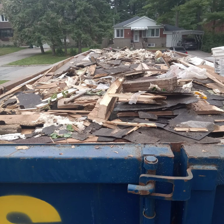 Low-Noise Garage Demolition