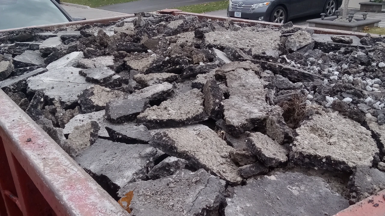 Asphalt Removal for Interlocking in Ajax
