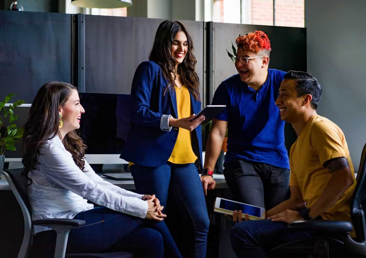 Building rapport is great, it creates a sense of belonging, reduces toxicity in the working environment and promotes positive mental health.