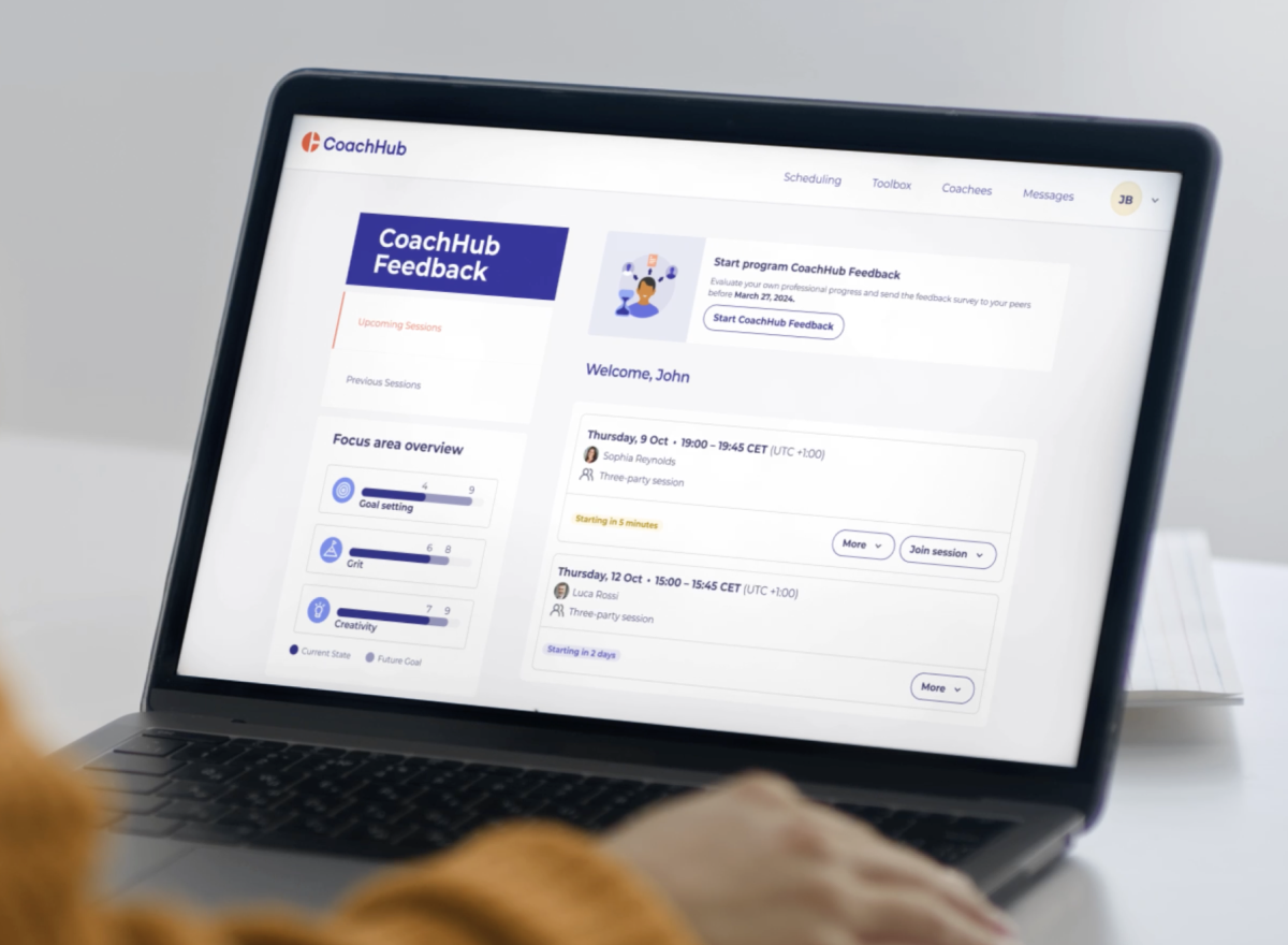 Discover how CoachHub Feedback revolutionizes digital coaching. Measure impact, adapt strategies, and boost employee development with data-driven insights.