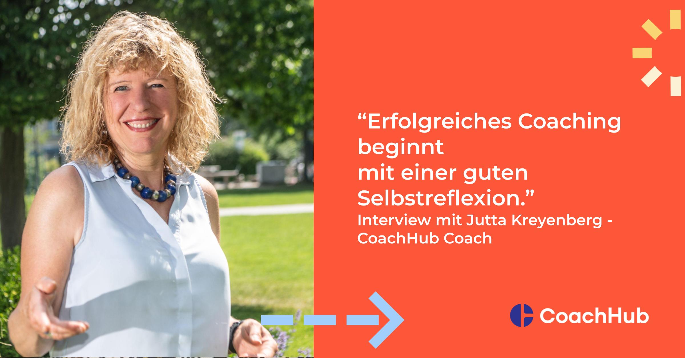 Erfahren Sie im Interview mit CoachHub-Coach Jutta Kreyenberg mehr über Methoden im Coaching und wie Coaching Mitarbeitende unterstützt.