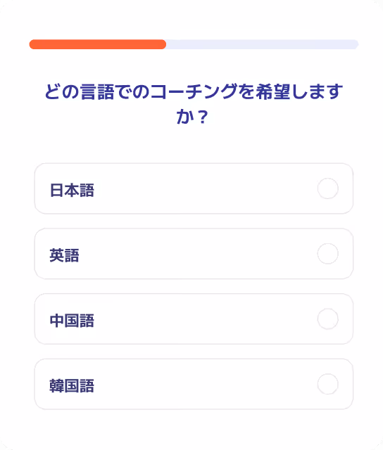 AIによるベストコーチの提案