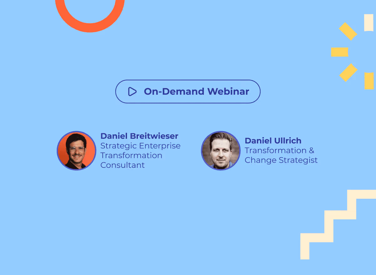 On-Demand Webinar: Wie man Mindset-Change und Transformation messbar skaliert