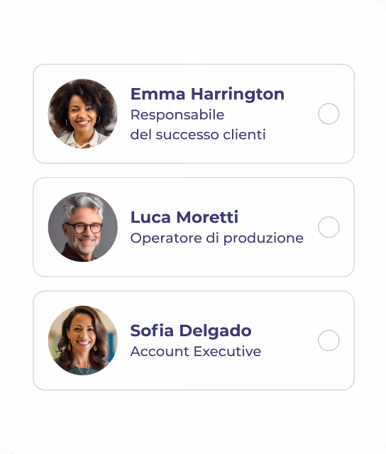 Iscrivi i tuoi partecipanti