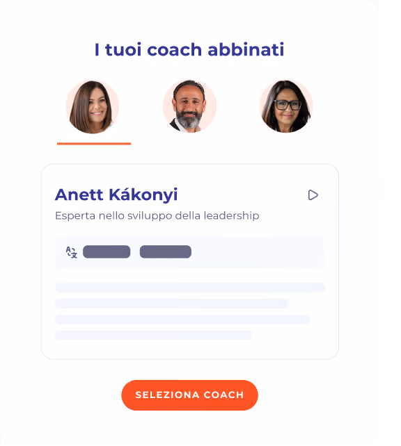 Trova il coach ideale
