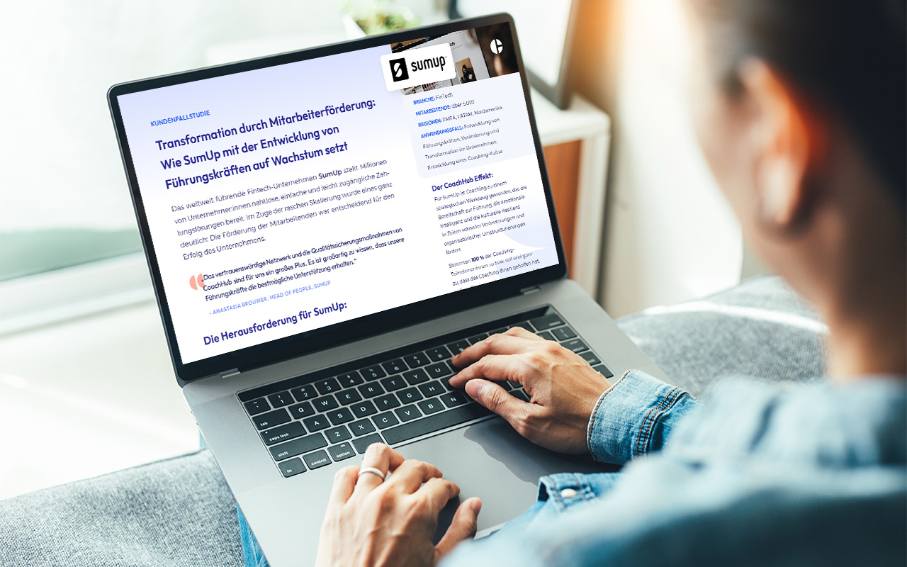 Wie es SumUp gelang, selbstbewusste Leadership durch Coaching einfach zugänglich zu machen
