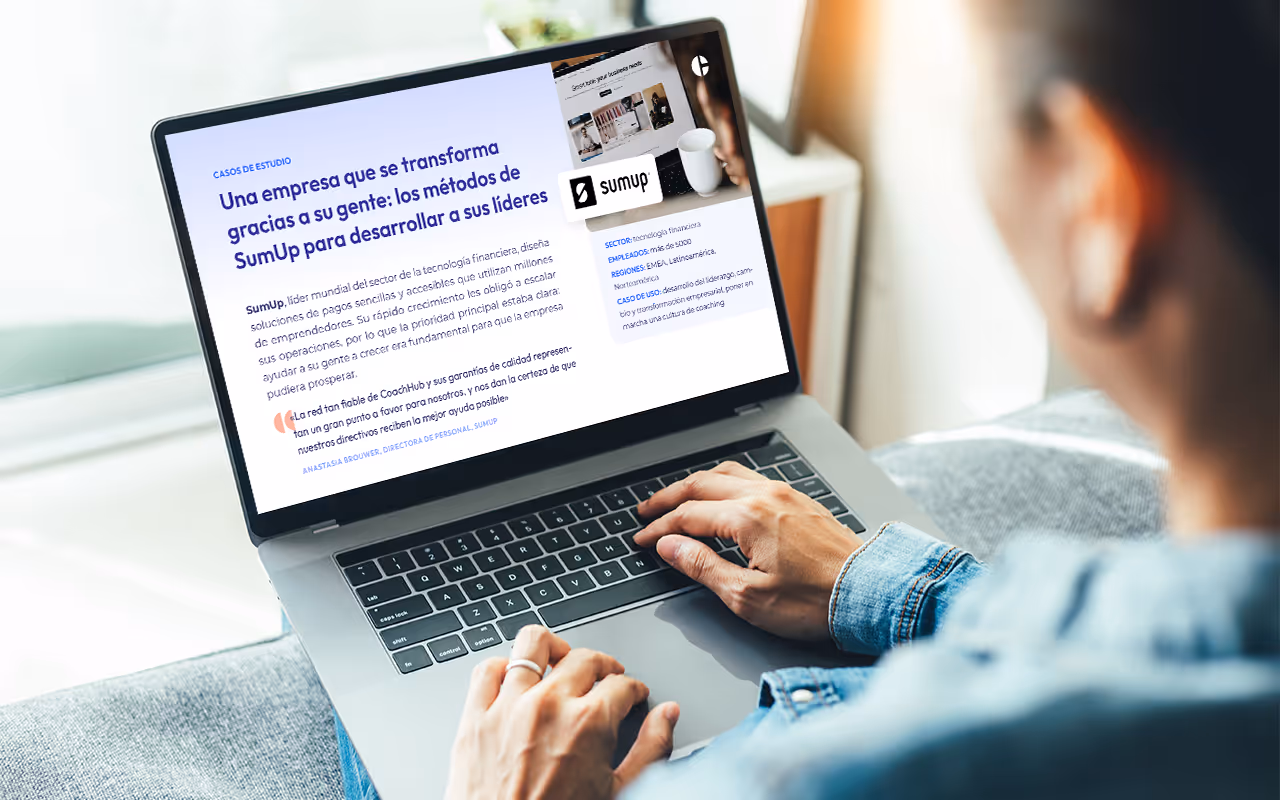 La estrategia de SumUp para conseguir equipos directivos seguros de su capacidad gracias al coaching