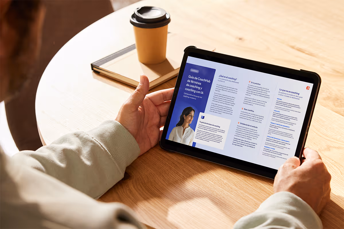 Guía de CoachHub de términos del coaching y coaching con IA