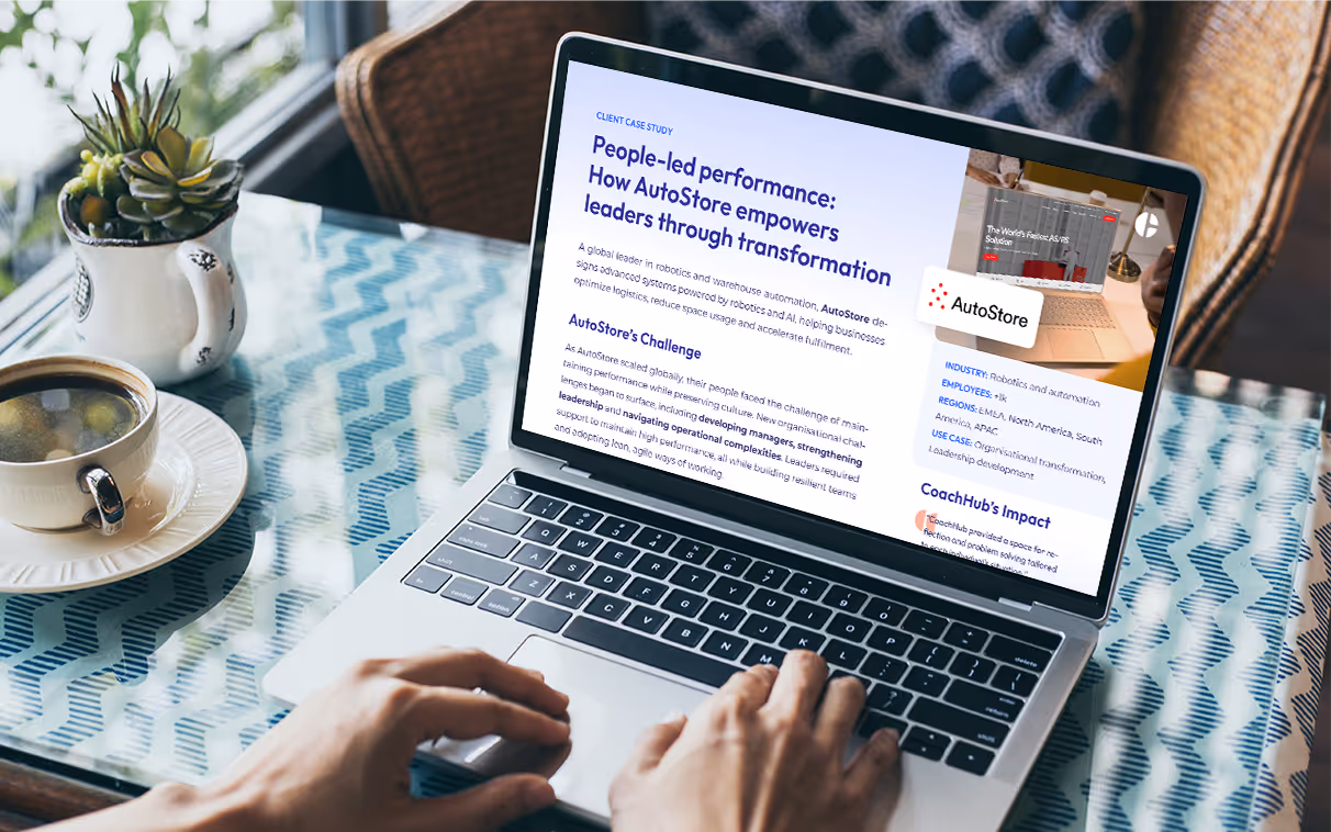 How AutoStore built stronger leaders to fuel sustainable growth