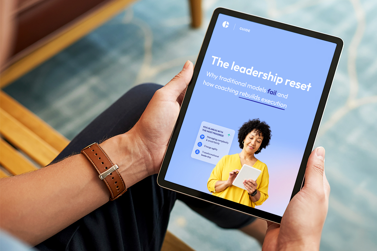 The leadership reset: Why traditional models fail and how coaching rebuilds execution