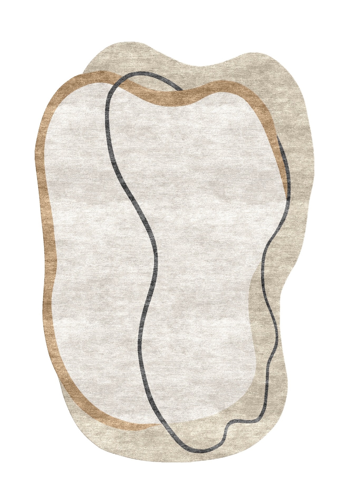 Urban Pulse luxury custom rug - handmade designer rug