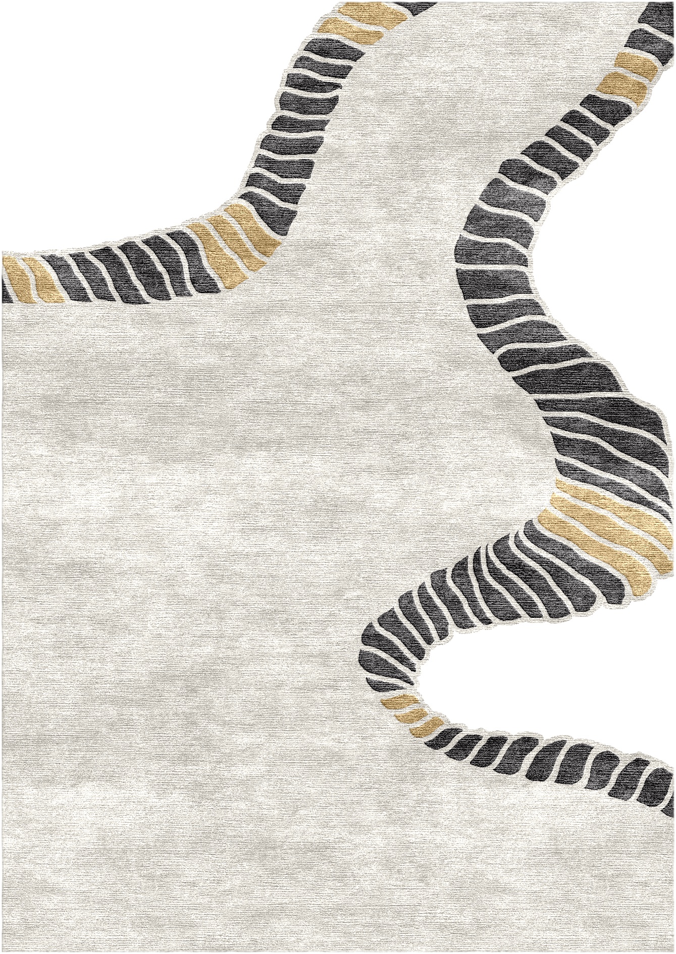 Eclipse Art designer rug - luxury custom made rug