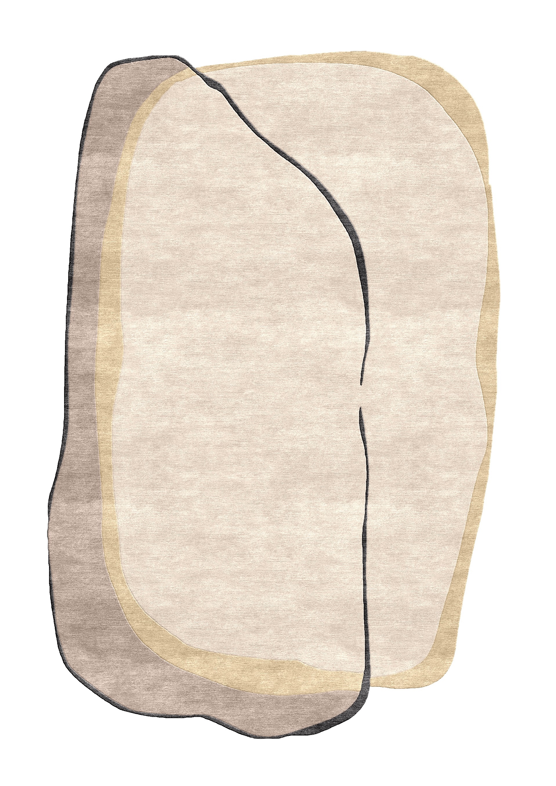Desert Harmony bespoke rug - custom made handmade rug