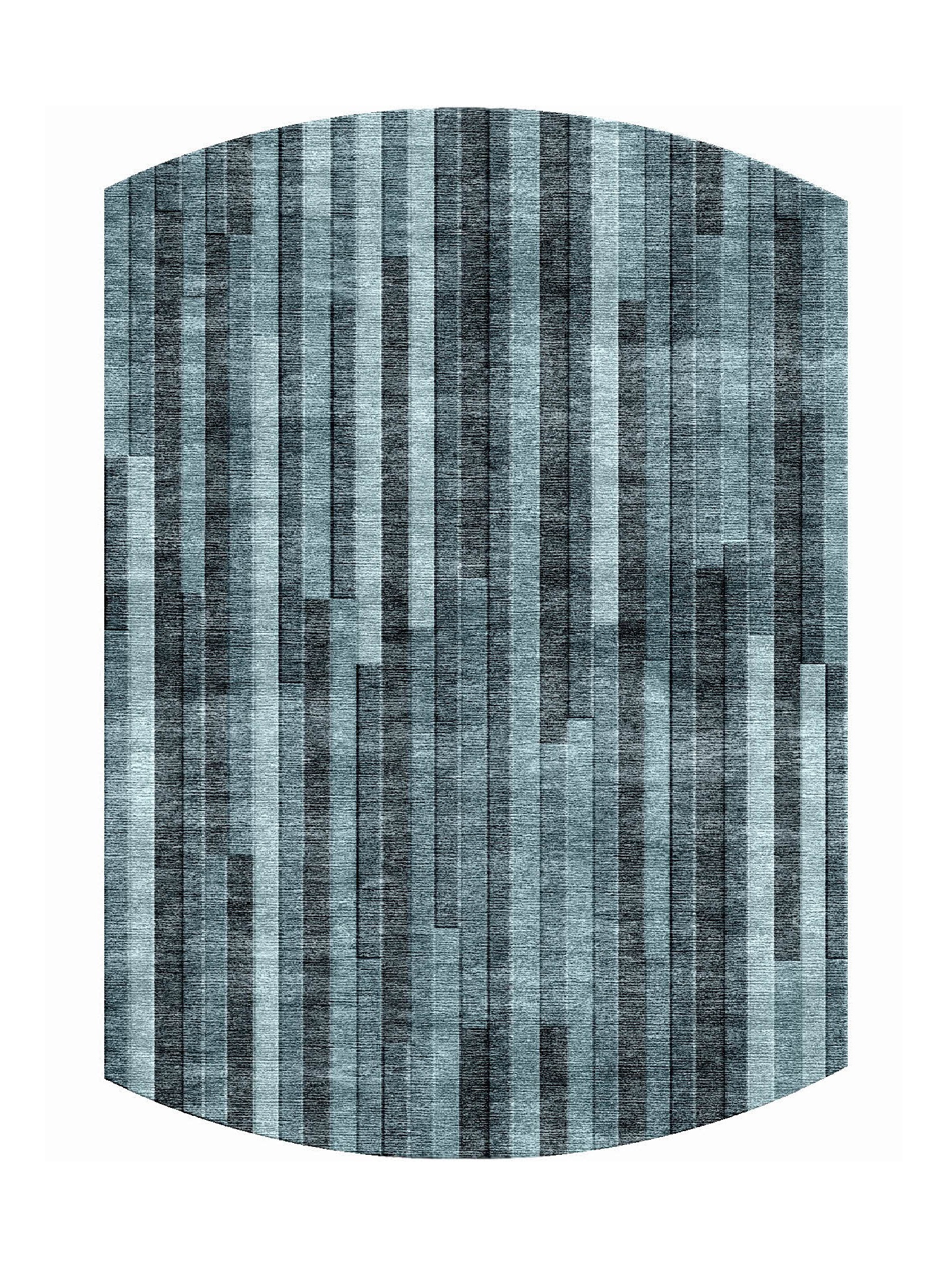 Sunrise Glory luxury custom rug - handmade designer rug