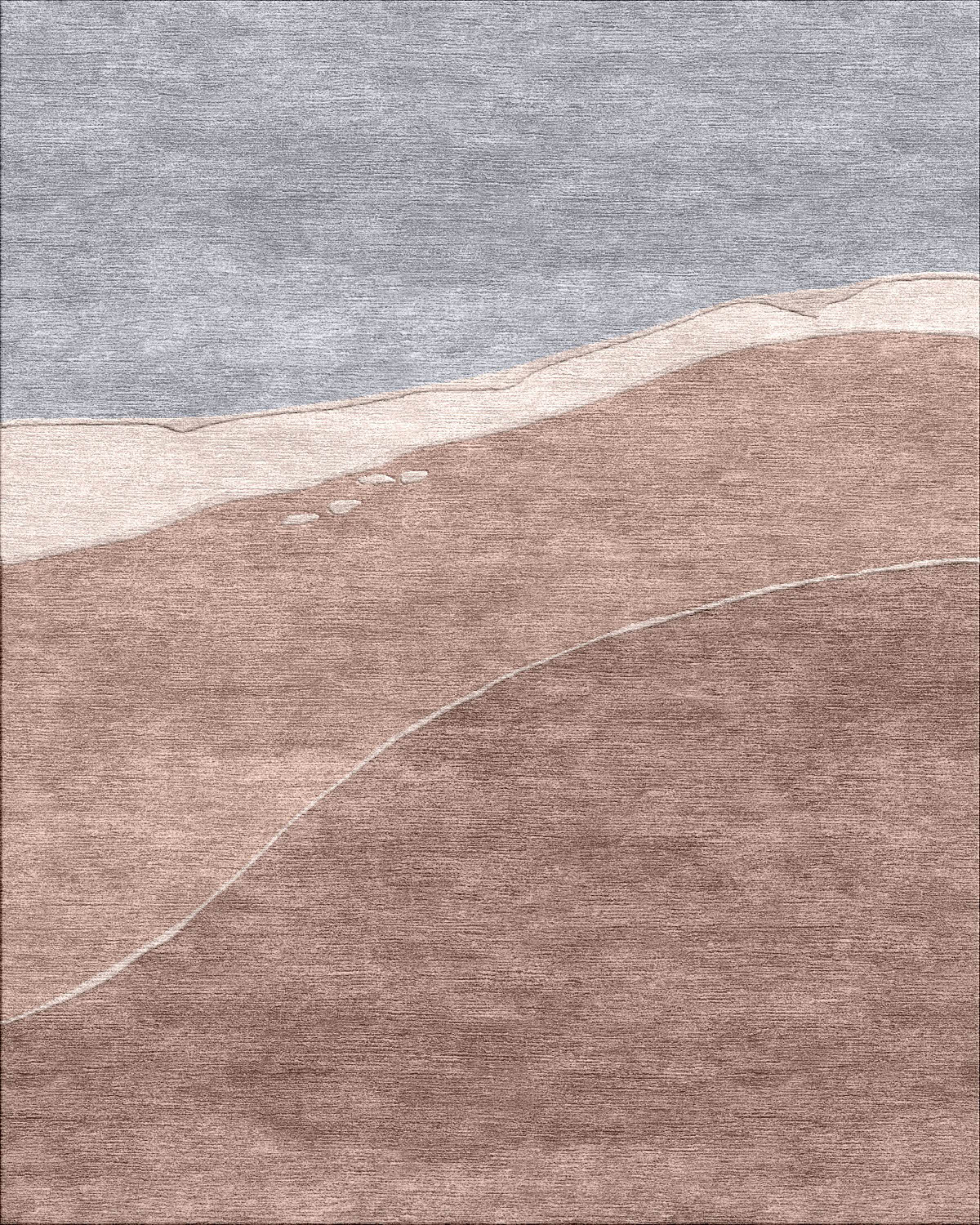 שטיח Desert Veil יוקרתי בעבודת יד - שטיח בהתאמה אישית
