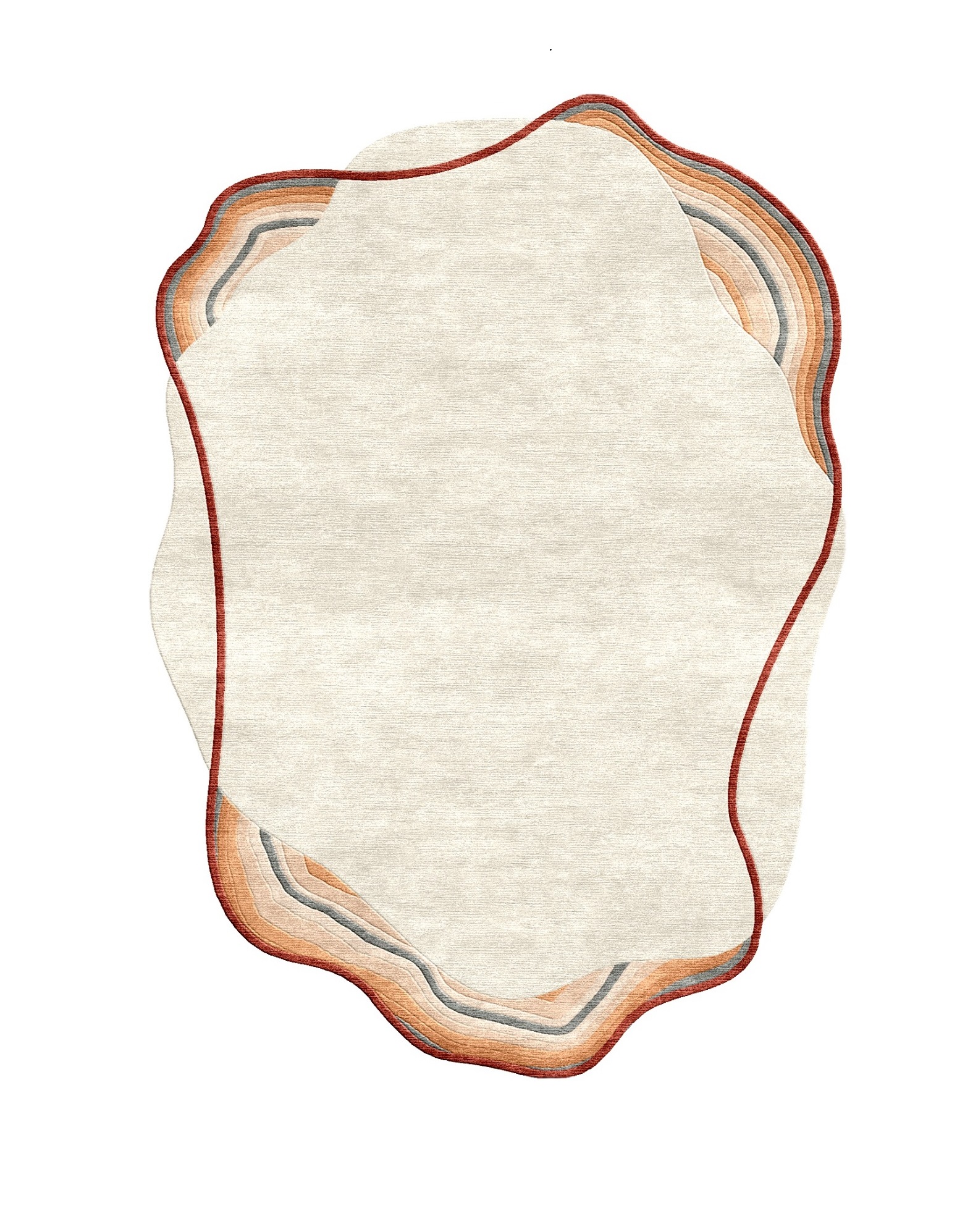 Sahara Breeze bespoke rug - custom made handmade rug