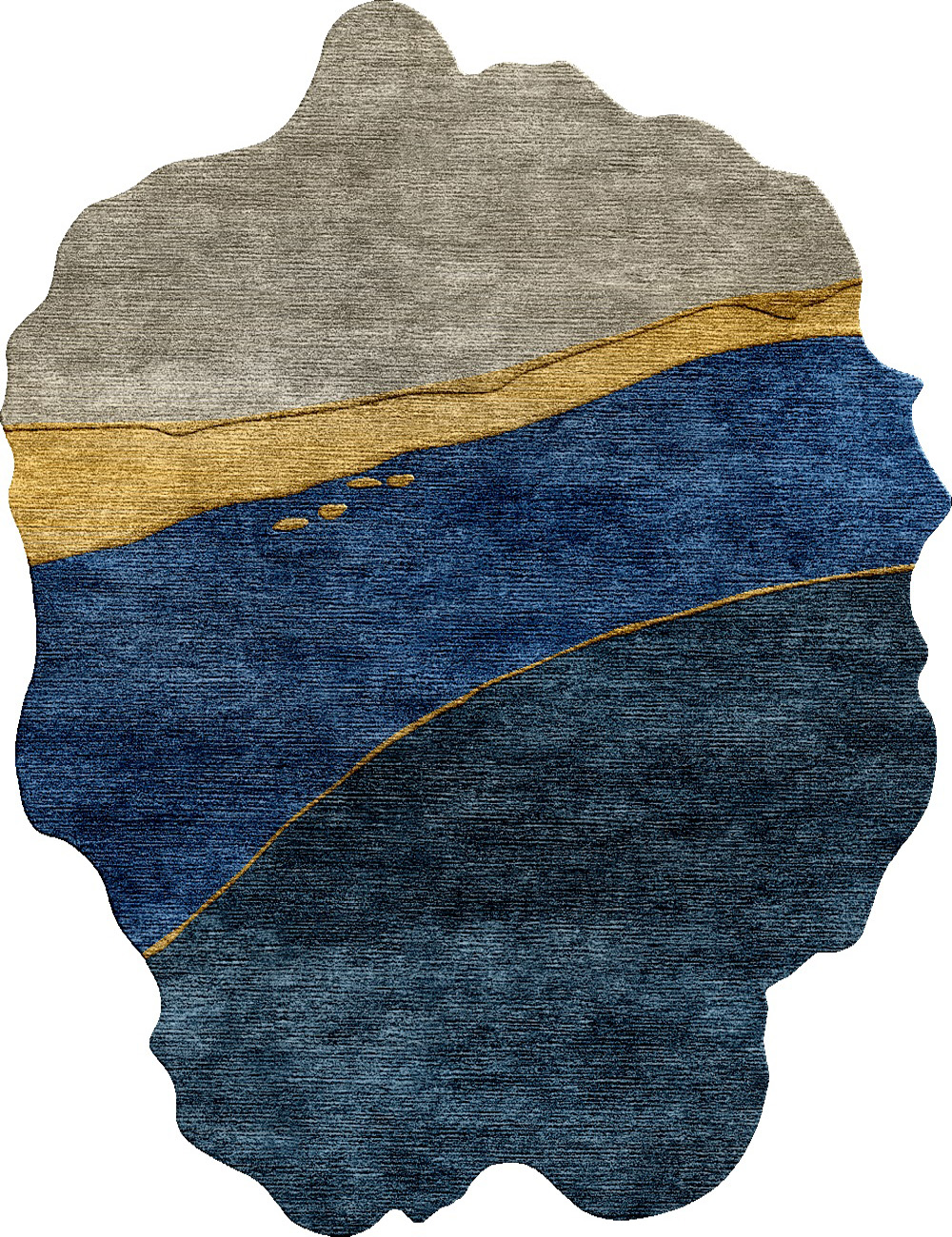 Static Weave luxury custom rug - handmade designer rug