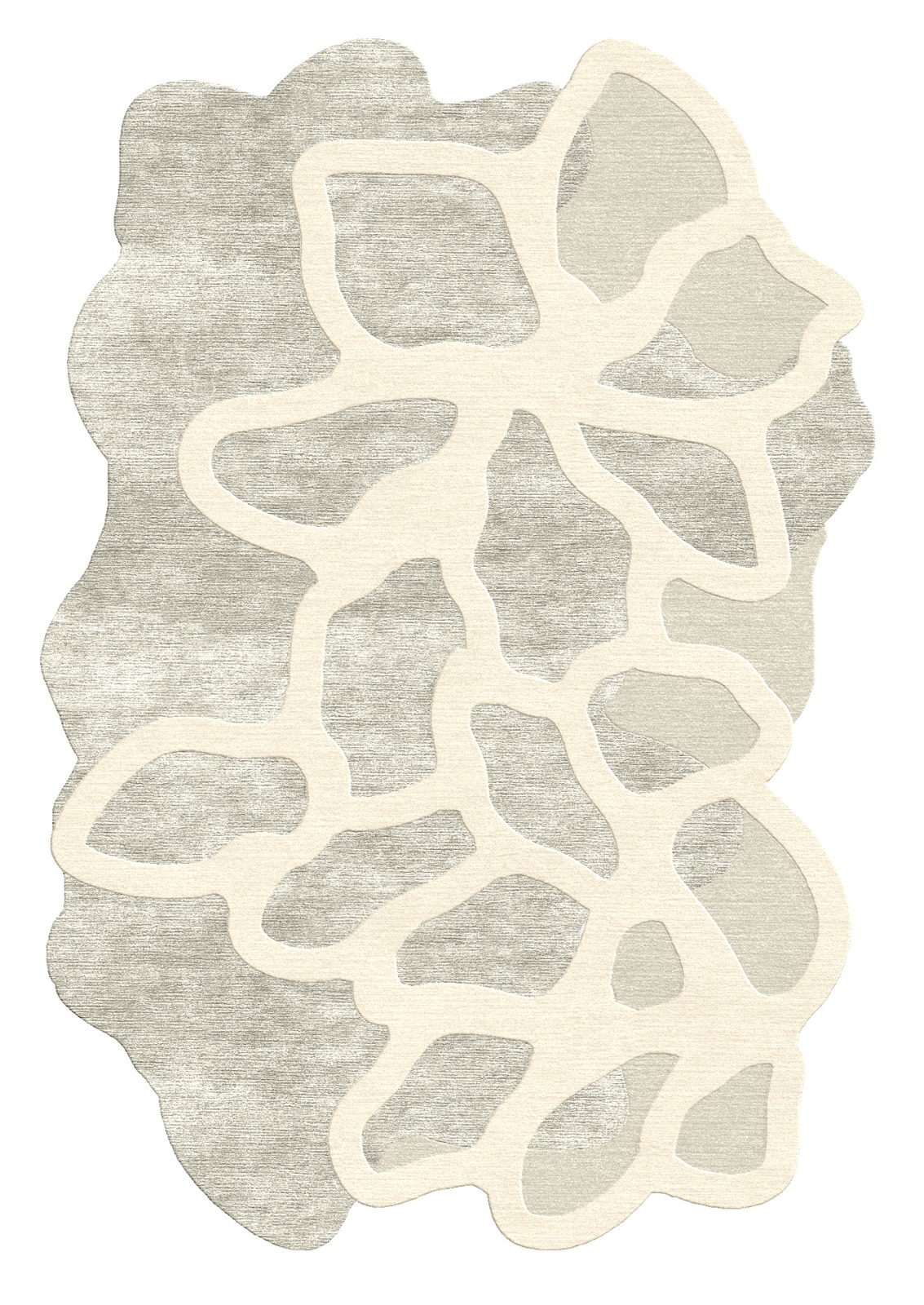 Ocean Drift luxury custom rug - handmade designer rug