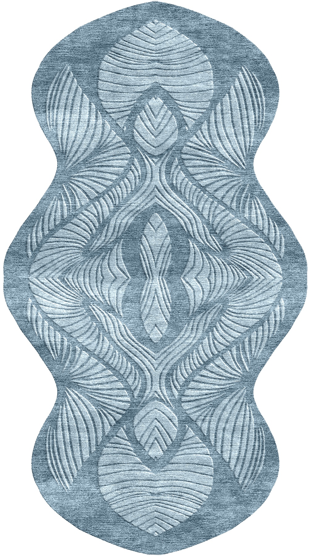 Fossil luxury custom rug - handmade designer rug
